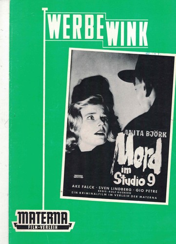 Mord studio anita björk - mord,