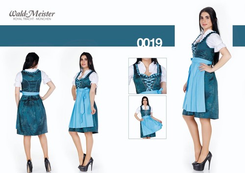 Dirndl mit bluse und schürze - dirndl,