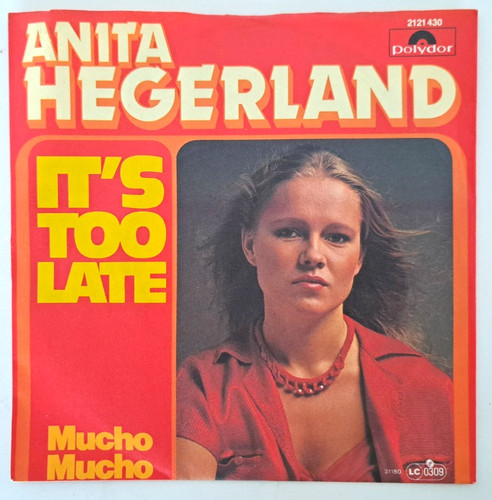 Anita hegerland it s too - hegerland,