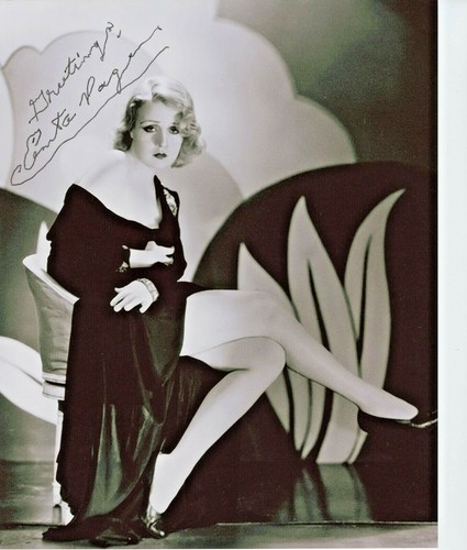 Anita page original signiertes - anita,